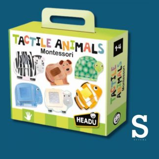 Tactile Animals Montessori 1-4