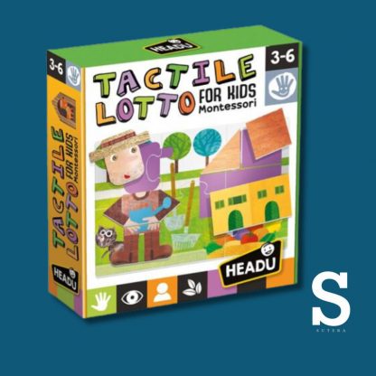 Tactile Lotto For Kids Montessori  3-6