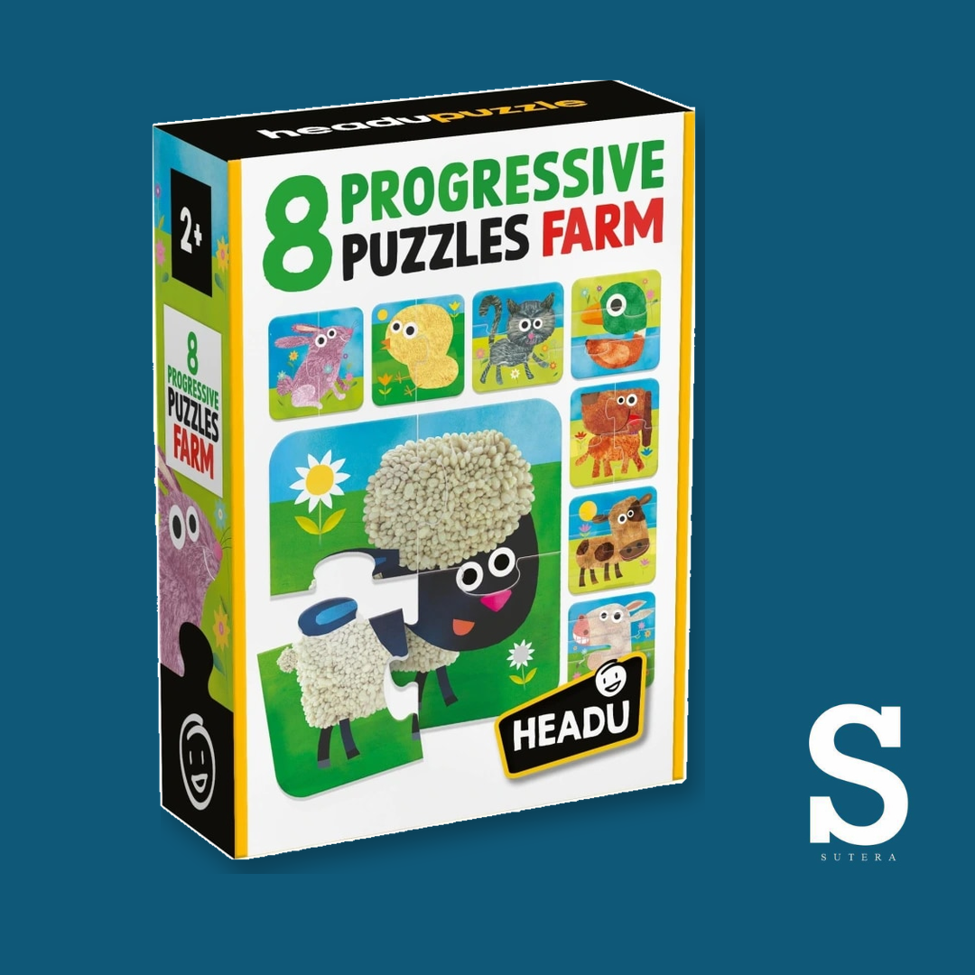 8 PROGRESSIVE PUZZLES FARM 2+