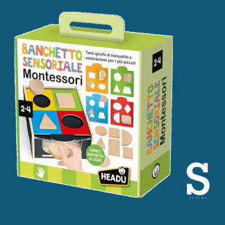 BANCHETTO SENSORIALE MONTESSORI 2-4