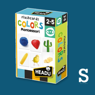 FLASHCARDS COLORS MONTESSORI 2-5