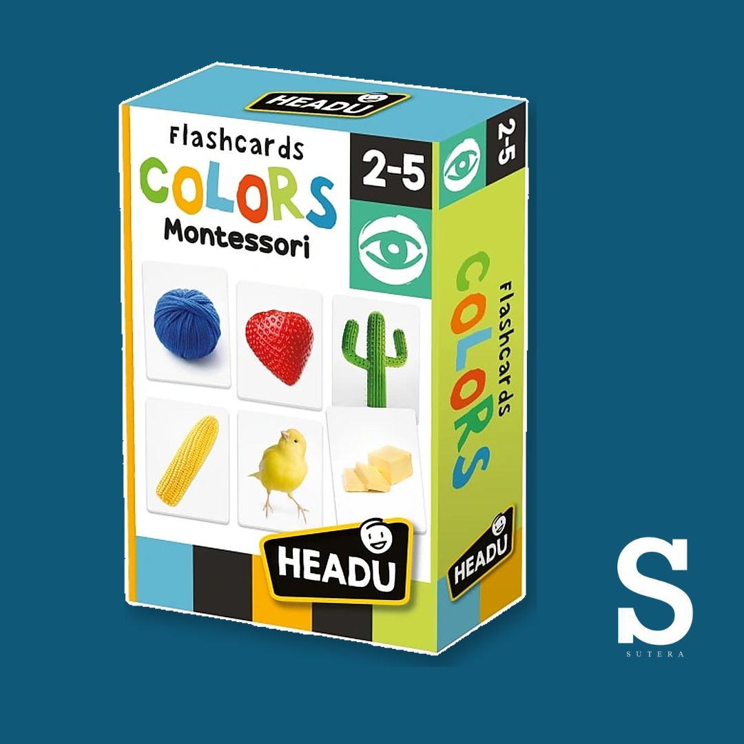 FLASHCARDS COLORS MONTESSORI 2-5