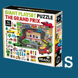 GIANT PLAYSET PUZZLE THE GRAND PRIX 3+