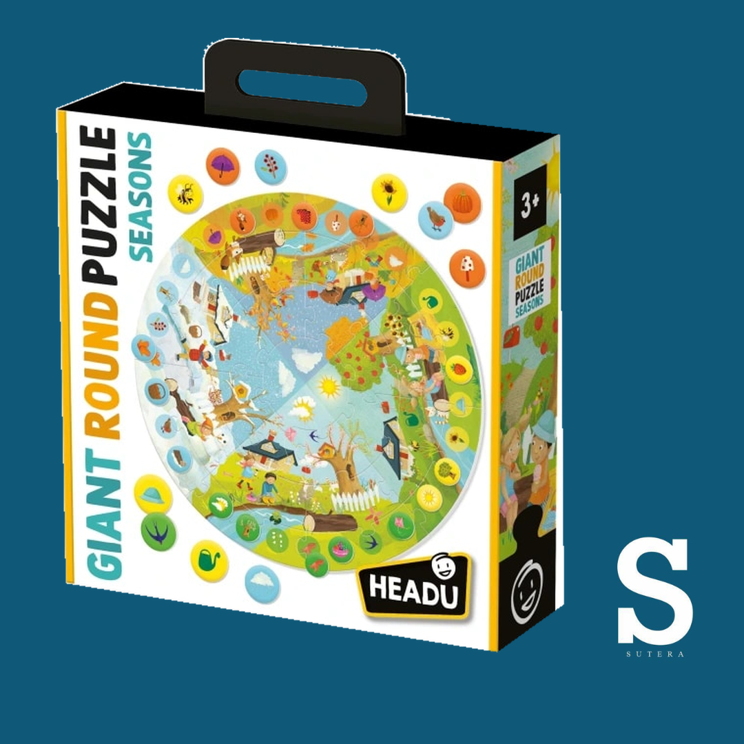 GIANT ROUND PUZZLE SEASONS 3+