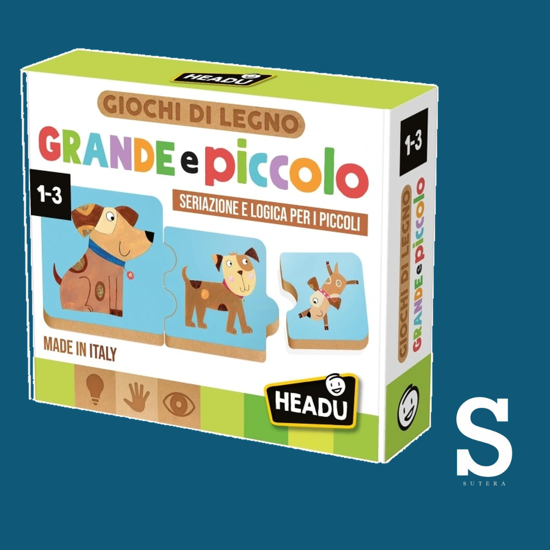 GRANDE E PICCOLO - GIOCHI DI LEGNO