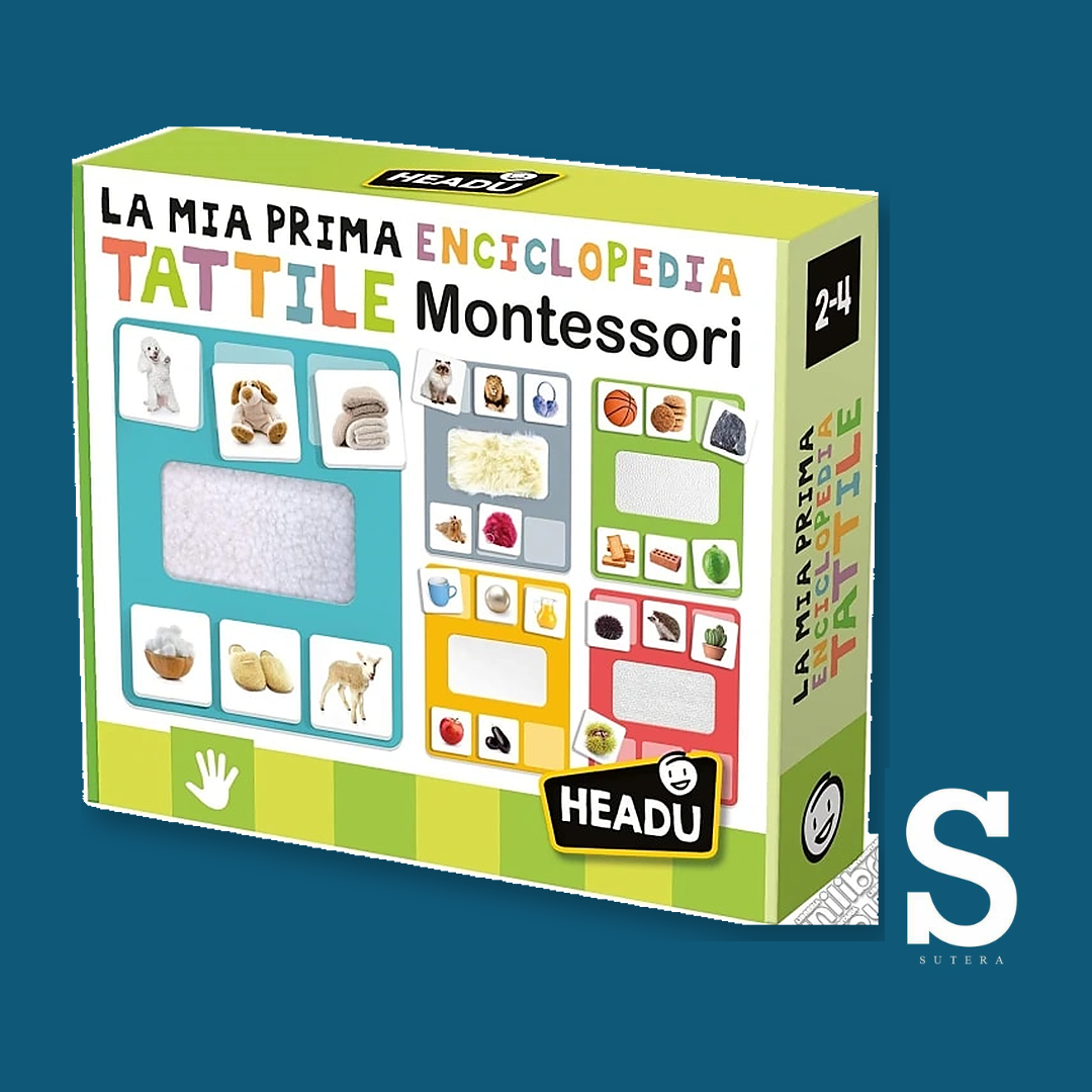 LA MIA PRIMA ENCICLOPEDIA TATTILE MONTESSORI 2-4