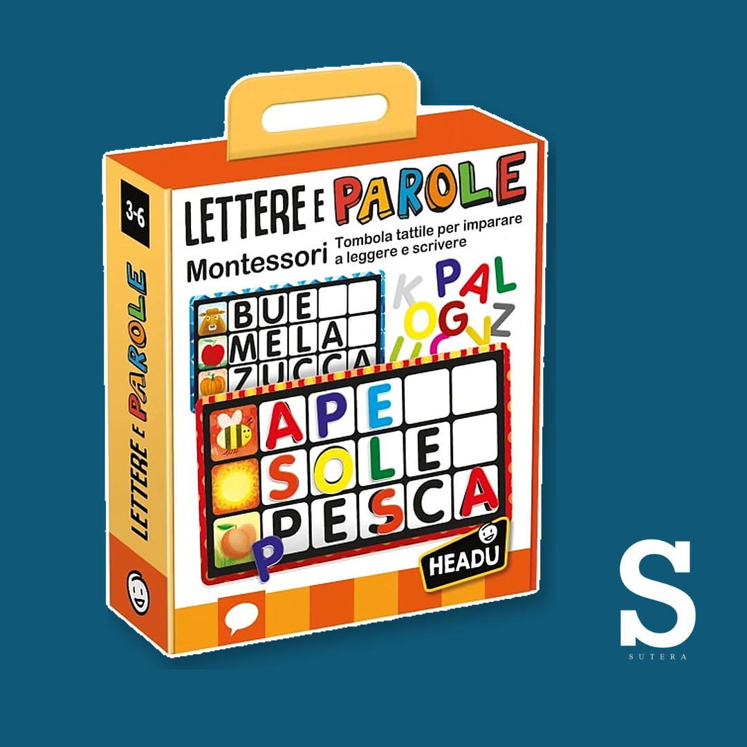 LETTERE E PAROLE MONTESSORI 3-6