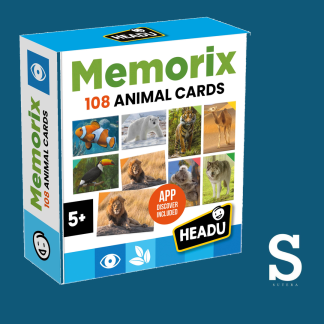 MEMORIX 108 ANIMAL CARDS 5+