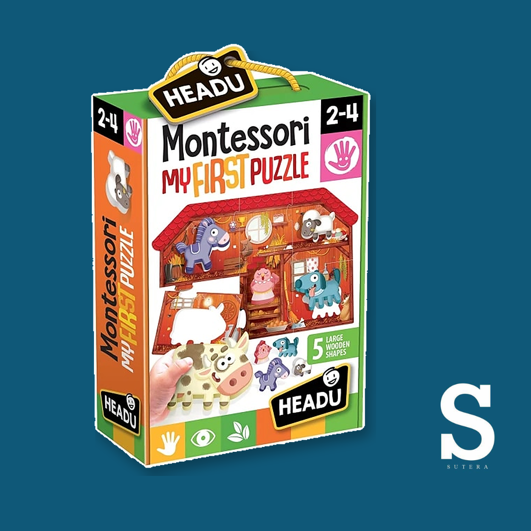 MY FIRST PUZZLE THE FARM MONTESSORI 2-4