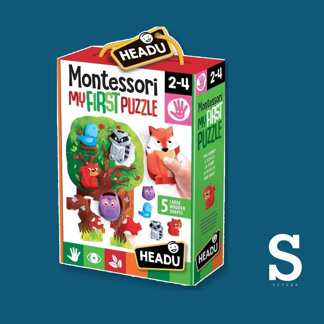 MY FIRST PUZZLE THE FOREST MONTESSORI 2-4