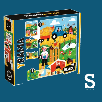PLAYRAMA PUZZLE THE FARM 3+