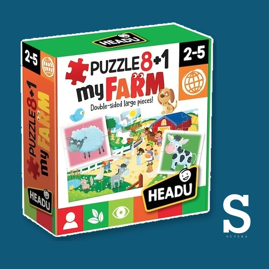 PUZZLE 8+1 MY FARM 2+