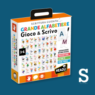 SCRITTURA GUIDATA GRANDE ALFABETIERE 3-6