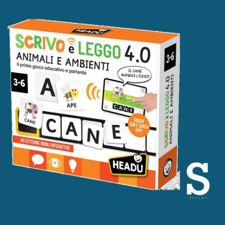 SCRIVO E LEGGO 4.0 ANIMALI 3-6